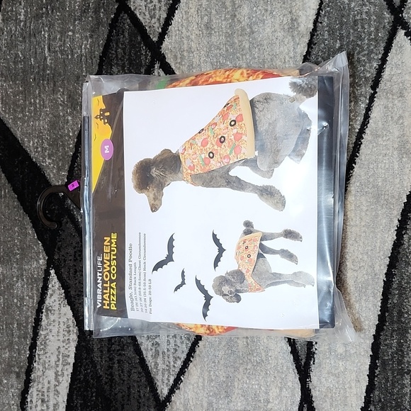 VIBRANT LIFE HALLOWEEN MEDIUM DOG PIZZA ๐ SLICE COSTUME - Picture 1 of 9